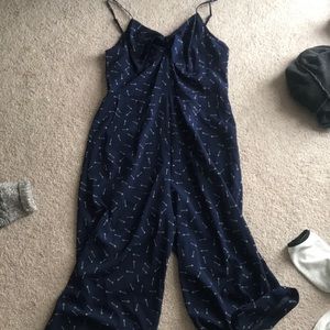 navy jumpsuit